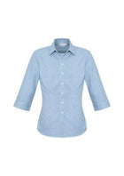 Wholesale S716LT BizCollection Ellison Ladies ¾ Sleeve Shirt Printed or Blank