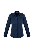 Wholesale S770LL BizCollection Monaco Ladies Long Sleeve Shirt Printed or Blank
