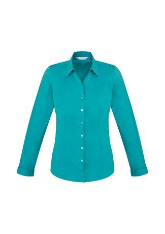 Wholesale S770LL BizCollection Monaco Ladies Long Sleeve Shirt Printed or Blank