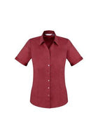 Wholesale S770LS BizCollection Monaco Ladies Short Sleeve Shirt Printed or Blank