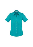 Wholesale S770LS BizCollection Monaco Ladies Short Sleeve Shirt Printed or Blank