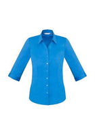 Wholesale S770LT BizCollection Monaco Ladies ¾ Sleeve Shirt Printed or Blank