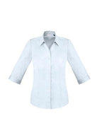 Wholesale S770LT BizCollection Monaco Ladies ¾ Sleeve Shirt Printed or Blank