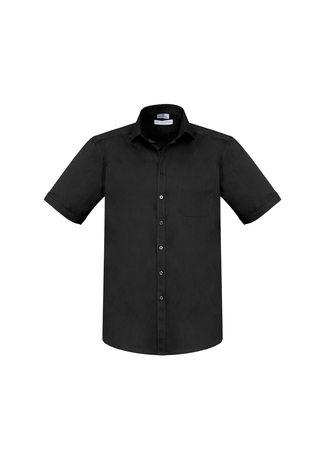 Wholesale S770MS BizCollection Monaco Men's Short Sleeve Shirt Printed or Blank