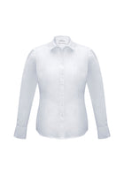 Wholesale S812LL BizCollection Ladies Euro Long Sleeve Shirt Printed or Blank