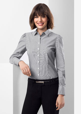Load image into Gallery viewer, Wholesale S812LL BizCollection Ladies Euro Long Sleeve Shirt Printed or Blank

