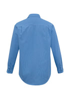 Wholesale SH816 BizCollection MENS MICRO CHECK LONG SLEEVE SHIRT Printed or Blank