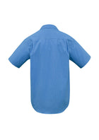 Wholesale SH817 BizCollection MENS MICRO CHECK SHORT SLEEVE SHIRT Printed or Blank
