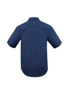 Wholesale SH817 BizCollection MENS MICRO CHECK SHORT SLEEVE SHIRT Printed or Blank