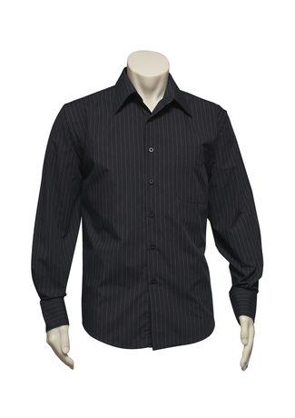 Wholesale SH840 BizCollection Manhattan Men's Long Sleeve Shirt Printed or Blank