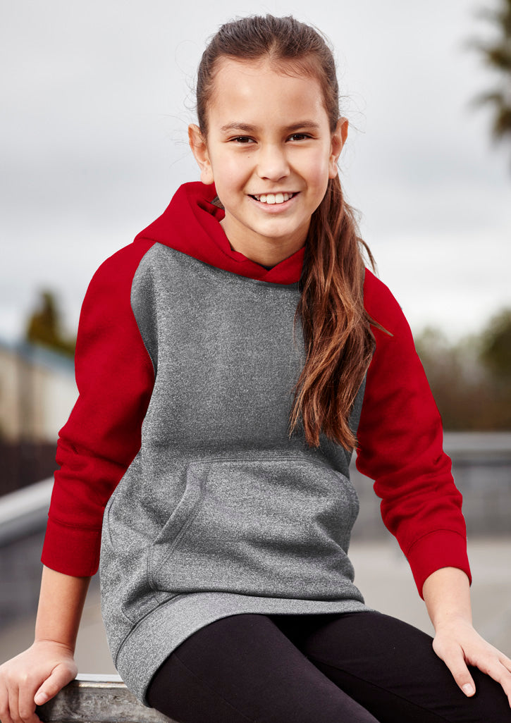 Load image into Gallery viewer, Wholesale SW025K BIZCOLLECTION KIDS HYPE TWO TONE HOODIE Printed or Blank
