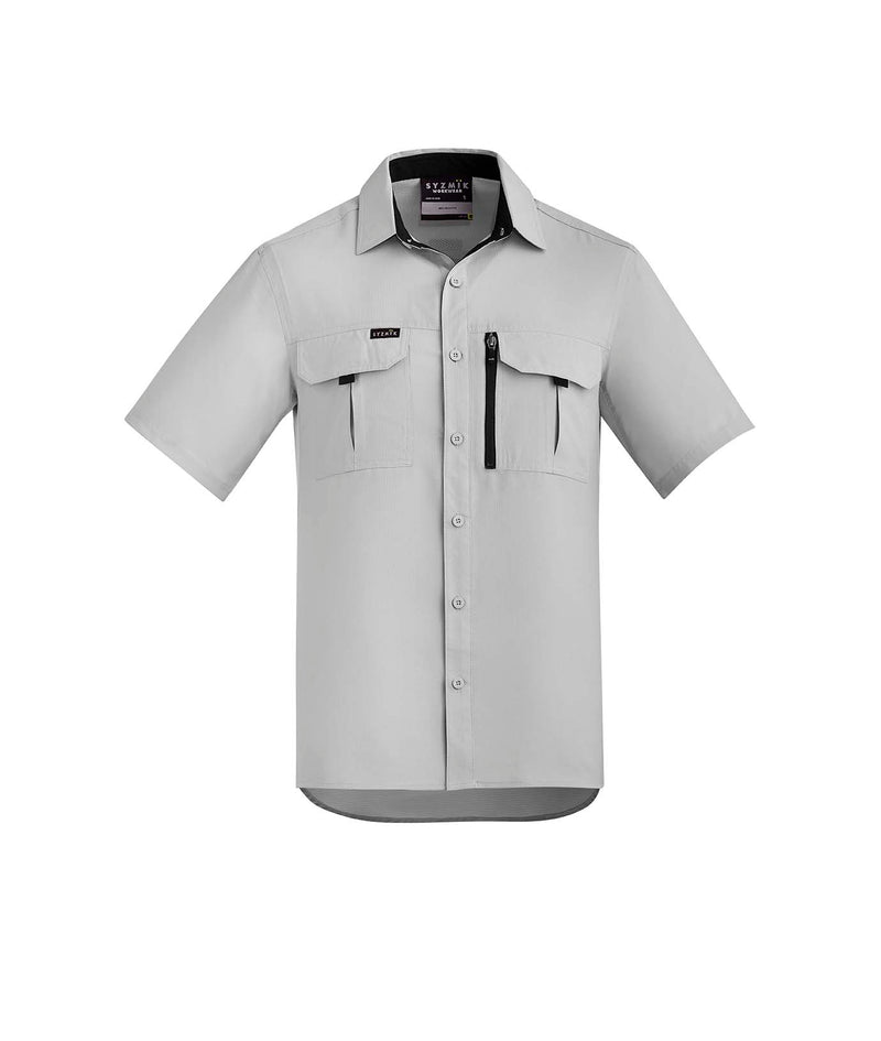 Load image into Gallery viewer, Wholesale Syzmik ZW465 Mens Outdoor Short Sleeve Shirt Printed or Blank
