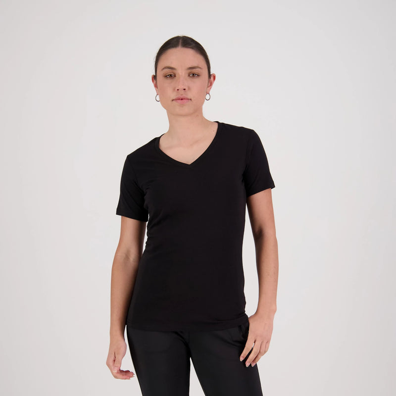 Load image into Gallery viewer, T202 Women&#39;s V-neck Silhouette T-Shirts
