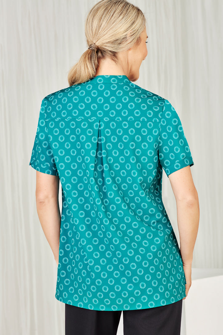 Load image into Gallery viewer, Wholesale CS950LS Biz Care Womens Florence Daisy Print Tunic Printed or Blank
