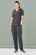Wholesale CST941LS BizCollection Women's Avery Easy Fit V-Neck Scrub Top Printed or Blank
