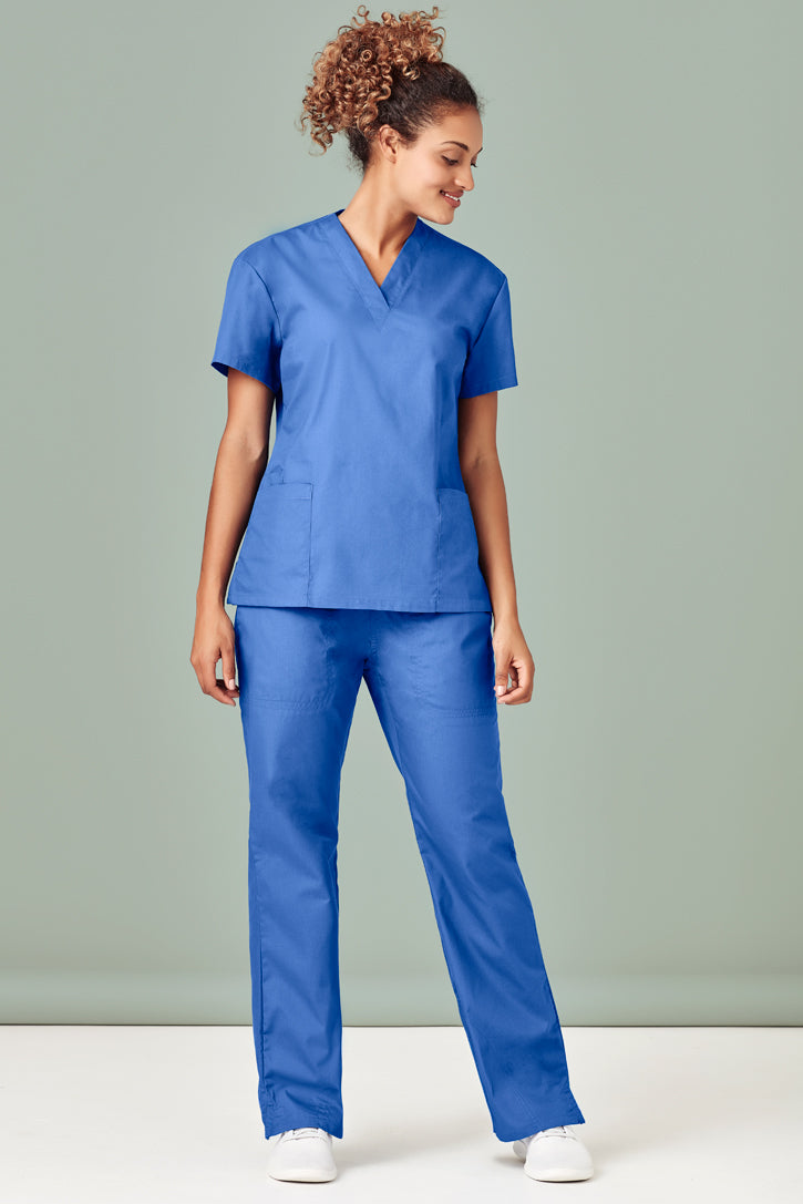 Load image into Gallery viewer, Wholesale H10622 Classic Ladies Scrubs Tops Printed or Blank
