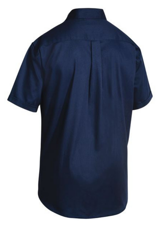 BS1433 Bisley Original Cotton Drill Shirt - Short Sleeve