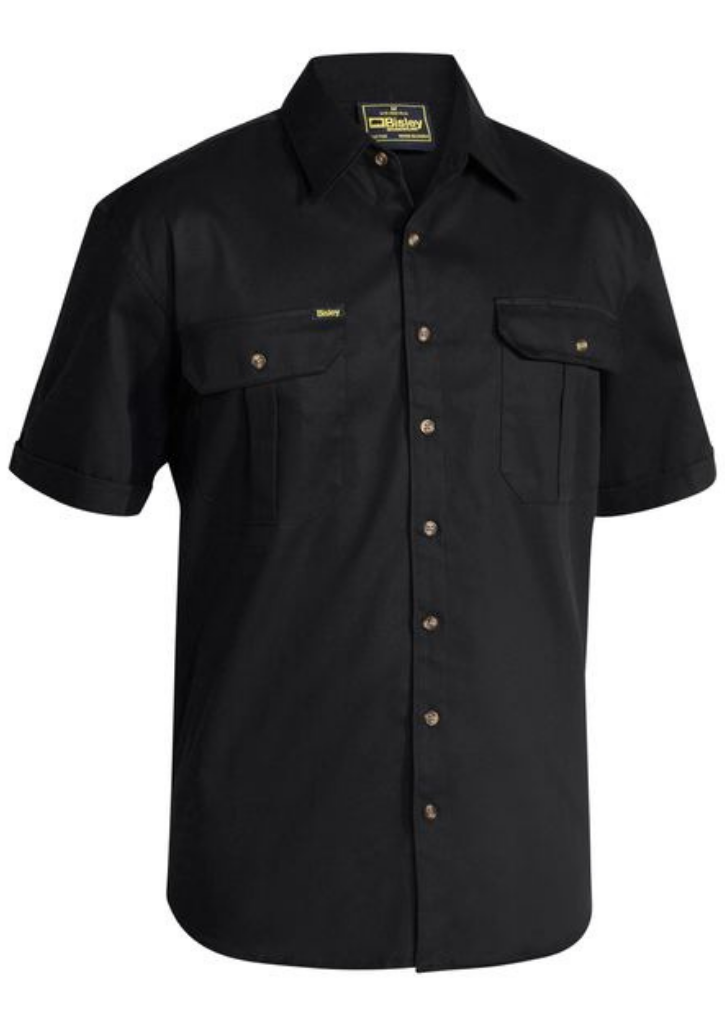 Load image into Gallery viewer, BS1433 Bisley Original Cotton Drill Shirt Short Sleeve -Seconds

