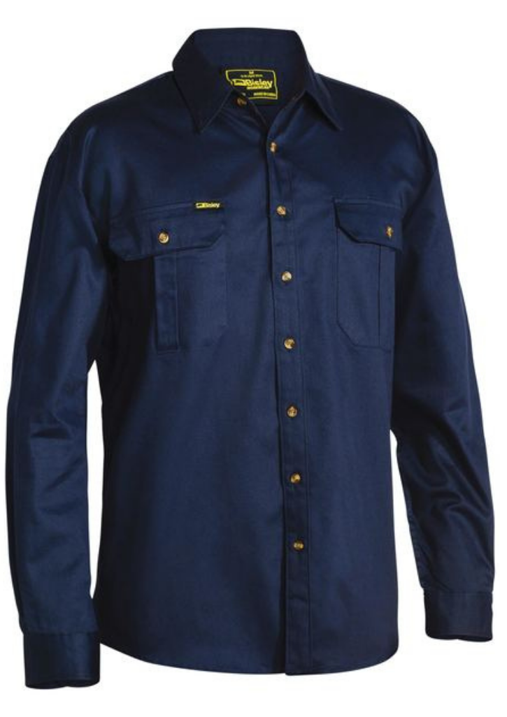 Load image into Gallery viewer, BS6433 Bisley Original Cotton Drill Shirt - Long Sleeve
