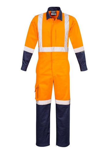 Wholesale ZC805 Rugged Hi Vis Overalls - CLEARANCE Printed or Blank