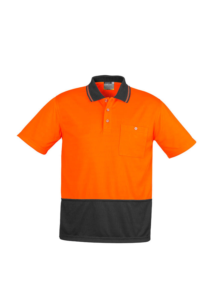 Load image into Gallery viewer, Wholesale ZH231 Hi Vis Basic Spliced Short Sleeve Polo Printed or Blank
