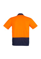 Wholesale ZH231 Hi Vis Basic Spliced Short Sleeve Polo Printed or Blank