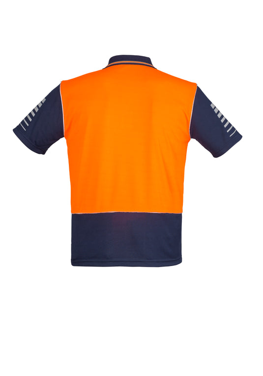 Wholesale ZH236 Hi Vis Zone Polo Printed or Blank