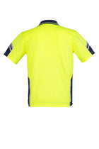 Wholesale ZH237 Syzmik Hi Vis Short Sleeve Squad Polo Printed or Blank