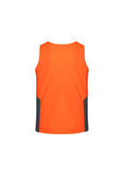 Wholesale ZH239 Unisex Hi Vis Squad Singlet Printed or Blank