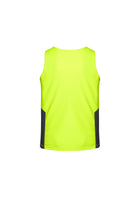 Wholesale ZH239 Unisex Hi Vis Squad Singlet Printed or Blank