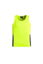 Wholesale ZH239 Unisex Hi Vis Squad Singlet Printed or Blank
