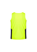 Wholesale ZH239 Unisex Hi Vis Squad Singlet Printed or Blank