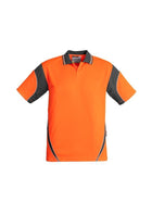 Wholesale ZH248 Hi Vis Short Sleeve Aztec Polo Printed or Blank