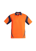 Wholesale ZH248 Hi Vis Short Sleeve Aztec Polo Printed or Blank