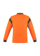 Wholesale ZH249 Hi Vis Long Sleeve Aztec Polo Printed or Blank