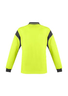 Wholesale ZH249 Hi Vis Long Sleeve Aztec Polo Printed or Blank