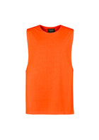 Wholesale ZH297 Syzmik Mens Hi Vis Sleeveless Tee Printed or Blank