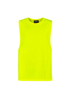 Wholesale ZH297 Syzmik Mens Hi Vis Sleeveless Tee Printed or Blank