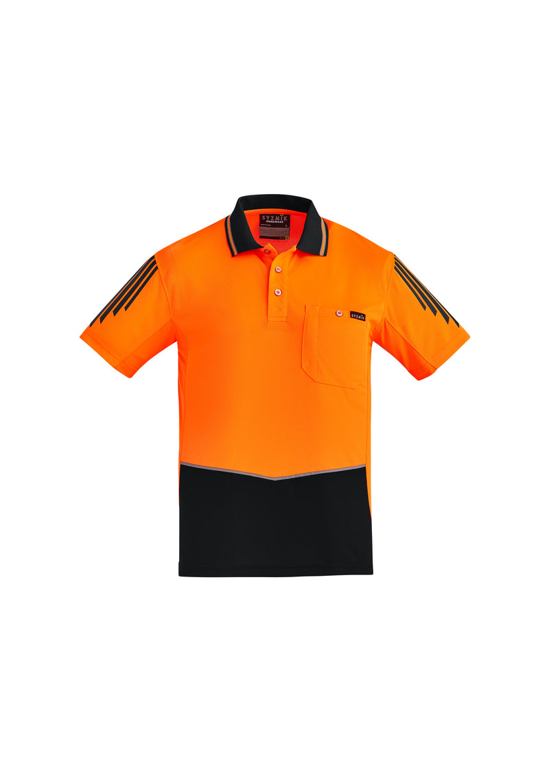 Load image into Gallery viewer, Wholesale ZH315 Syzmik Mens Hi-Vis Flux Polo Shirts Printed or Blank
