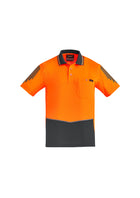 Wholesale ZH315 Syzmik Mens Hi-Vis Flux Polo Shirts Printed or Blank