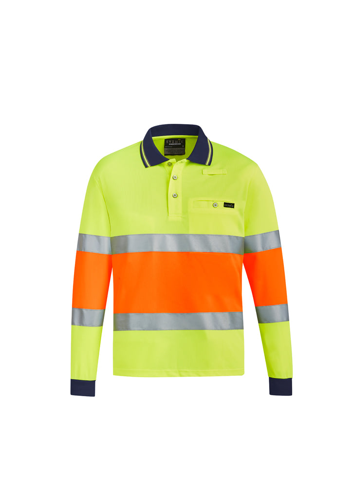 Load image into Gallery viewer, Wholesale ZH380 Hi-Vis Long Sleeve Polo Shirts Printed or Blank
