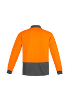 Wholesale ZH410 Syzmik Mens Comfort Back Fluro Long Sleeve Polo Shirts Printed or Blank