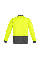 Wholesale ZH410 Syzmik Mens Comfort Back Fluro Long Sleeve Polo Shirts Printed or Blank