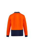 Wholesale ZH430 Syzmik Mens 100% Cotton Long Sleeve Work Polo Shirts Printed or Blank