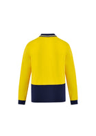 Wholesale ZH430 Syzmik Mens 100% Cotton Long Sleeve Work Polo Shirts Printed or Blank