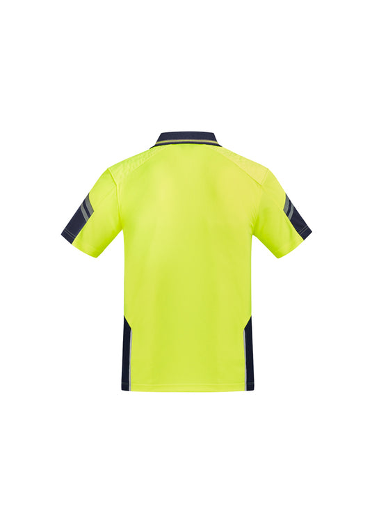 Wholesale ZH465 Syzmik Mens Reinforced Hi Vis Squad S/S Polo Printed or Blank