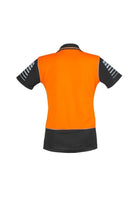 Wholesale ZHL236 Womens Hi Vis Zone Polo Printed or Blank