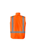 Wholesale ZJ220 Mens Hi Vis Basic 4 in 1 Waterproof Jacket Printed or Blank