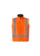 Wholesale ZJ220 Mens Hi Vis Basic 4 in 1 Waterproof Jacket Printed or Blank