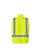 Wholesale ZJ220 Mens Hi Vis Basic 4 in 1 Waterproof Jacket Printed or Blank